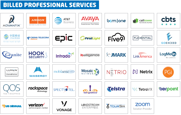 Billed Professional Services